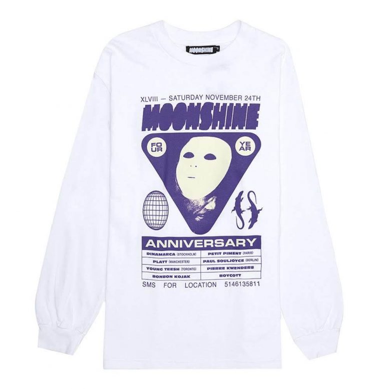 Moonshine 4th Anniversary Long Sleeves (Glow-in-the-Dark)
