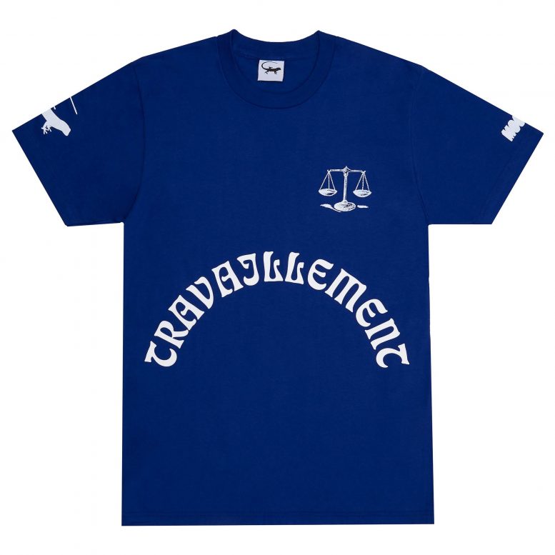 Travaillement Tee – Blue