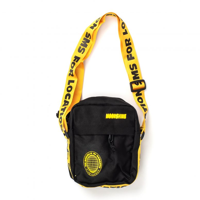 Petite Ya Quartier Fanny Pack – Black/Yellow