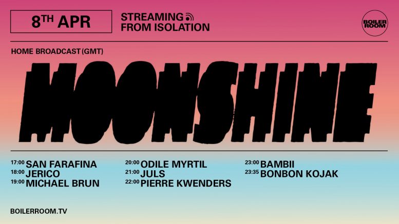 Boiler Room : Streaming from Isolation with Moonshine