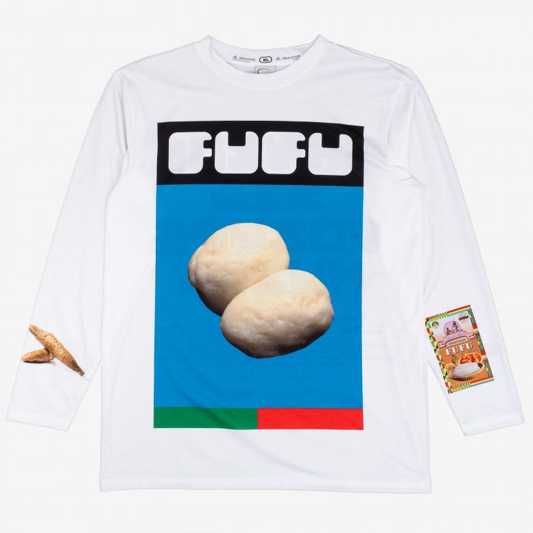 FUFU Long Sleeve Tee White