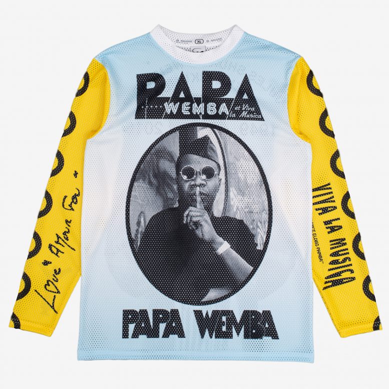 Papa Wemba Long Sleeve Tee Multi