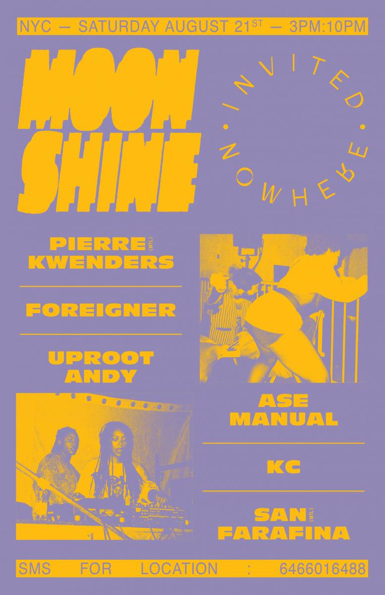 Moonshine x Invited Nowhere