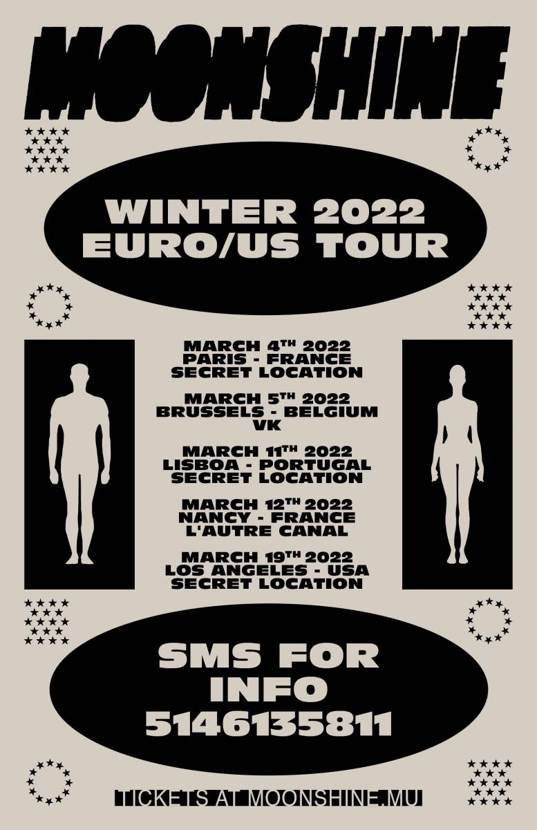 Moonshine Winter Euro/Us Tour 2022