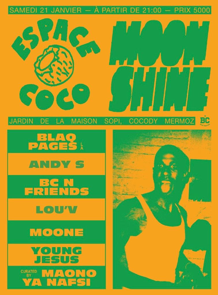 Espace Coco invite Moonshine