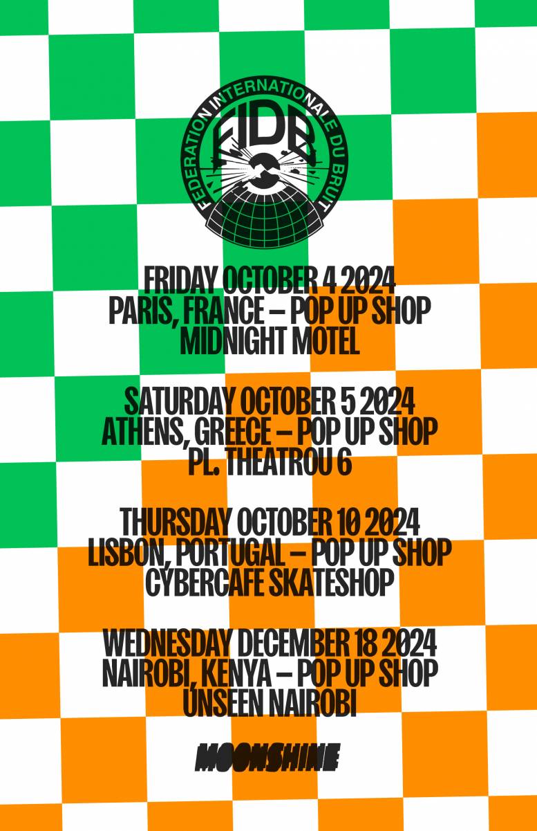 Federation International Du Bruit SS24 Pop-Up Shop – Tour