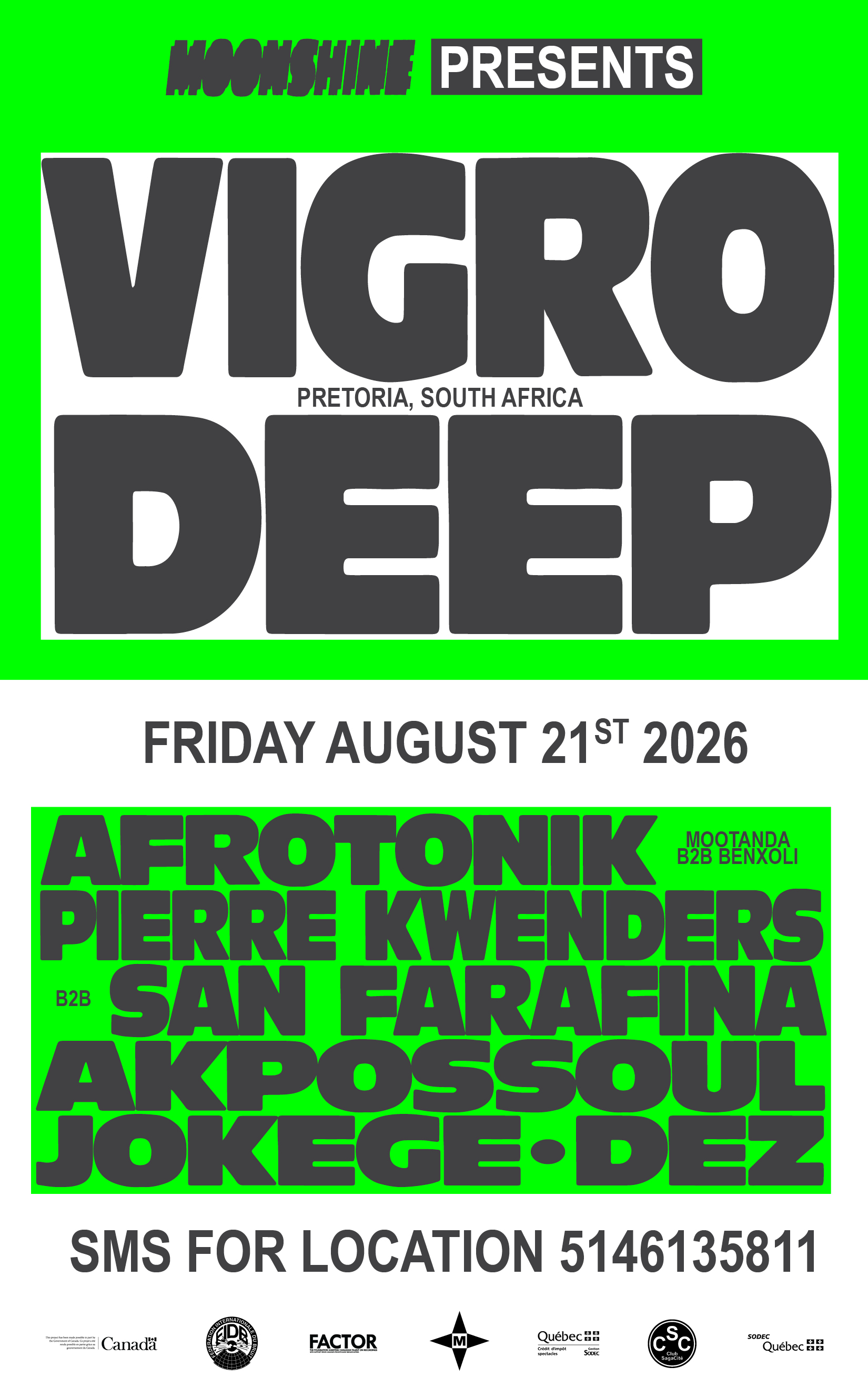 Moonshine presents Vigro Deep