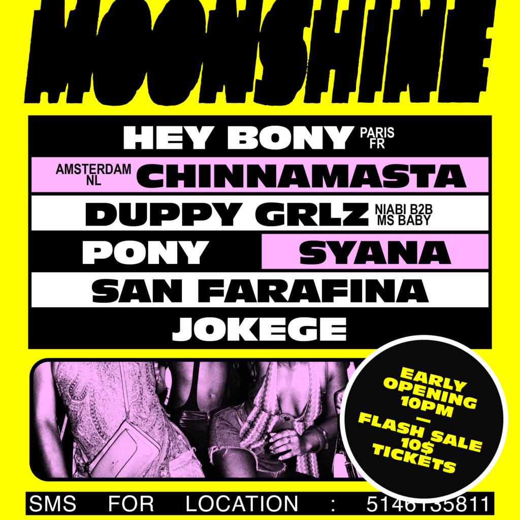 Moonshine CXVII "BEFORE MIDNIGHT" FLASH SALE
